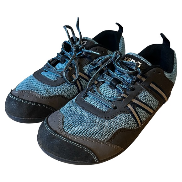 Xero Shoes Shoes - Xero Shoes Prio Women's 8.5
Barefoot Running Shoes Blue
Grey Sneaker Lace Up